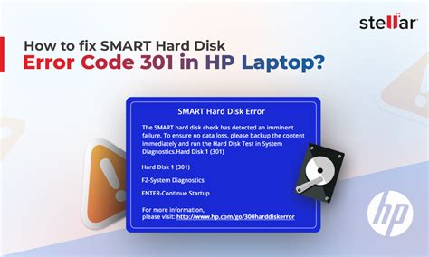How to Fix SMART Hard Disk Error Code 301 in HP Laptop? [2025]