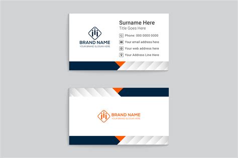 Basic Business Card Template 的图像结果
