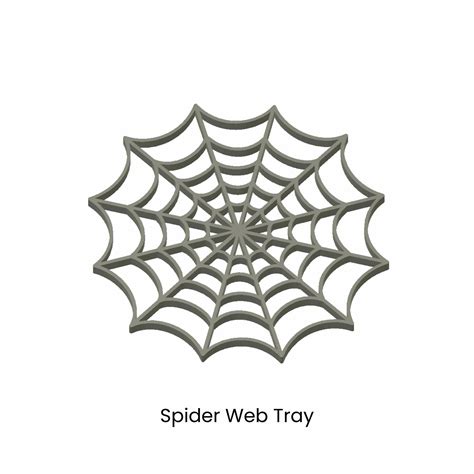 STL file Spider Web, Halloween Decor, Spiderweb Art・3D printer design to download・Cults