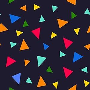 Unique Graphics Triangle in Dark Background Self Adhesive Wallpaper ...