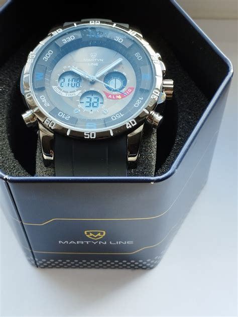 MARTYN LINE - RUBBER -CHRONOGRAPH - 30 M - CoD.89 PT/279.00- HERREN Armbanduhre | eBay.de