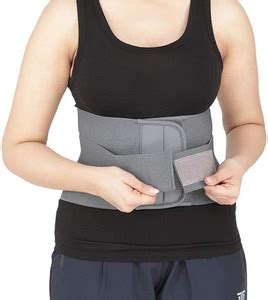 LUIS LOGAN Lumbo Sacral belt used for back pain for spinal injury (Grey ...