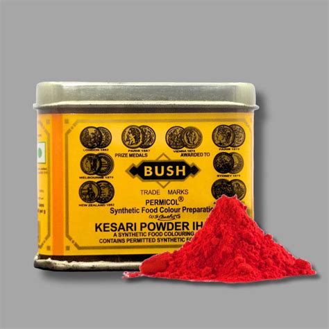 BUSH Kesari Powder IH9140 Synthetic Food Colour Preparation Powder ...