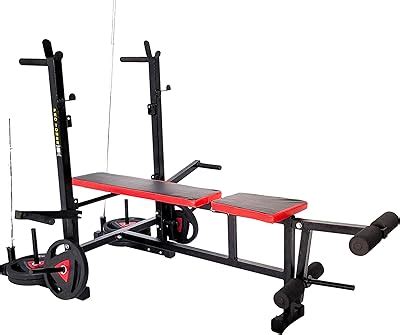 Protoner Bench for Home Gym with Storage - Gym Bench for Home Workout ...
