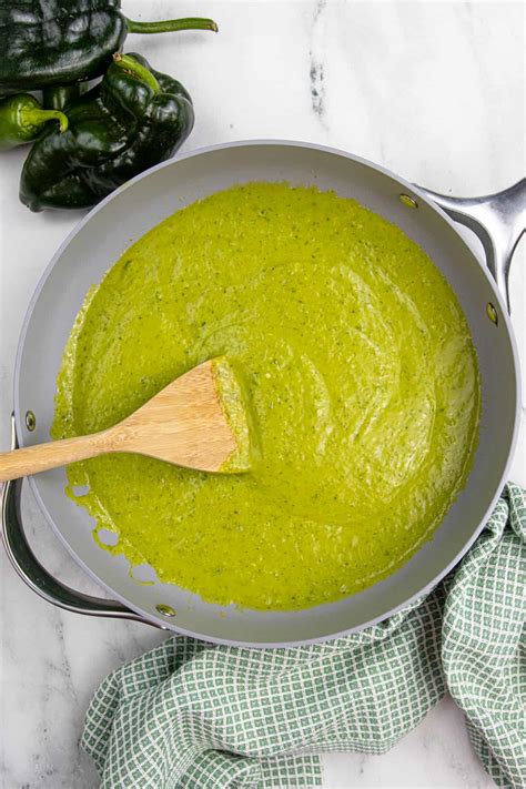 Creamy Poblano Sauce for Chicken, Pasta, and Enchiladas