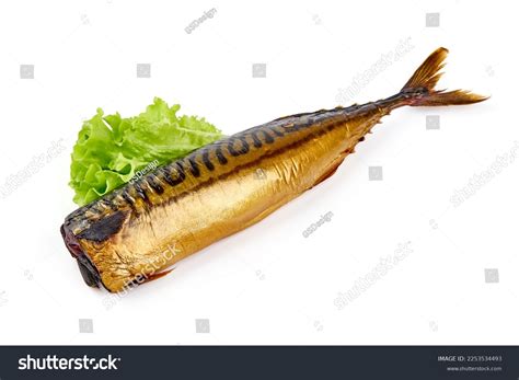 Cold Smoked Mackerel Pieces Closeup Isolated Stock Photo 2253534493 ...