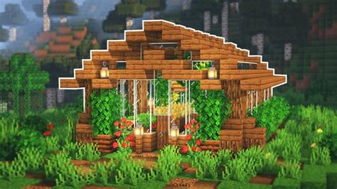 Image result for Minecraft Greenhouse Tutorials Small