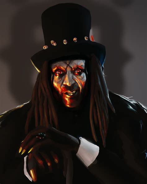 Papa Legba , Enrico Ottini | Papa legba, Voodoo art, Dark fantasy art