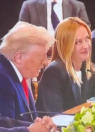 Italy's Giorgia Meloni's side-eye goes viral as she's seated next to ...