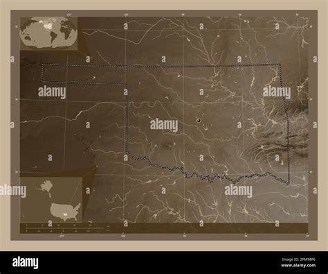 Oklahoma Elevation Map