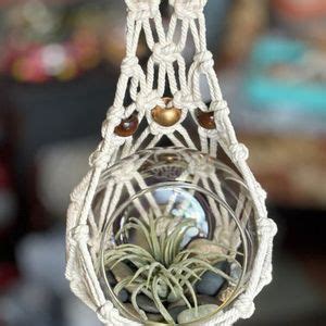 Macrame Class Hanging Terrarium, Tona Transformations, Nampa, January ...