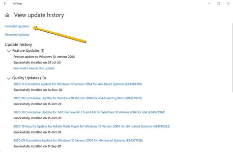 Uninstall Windows 10 Update Now 的图像结果