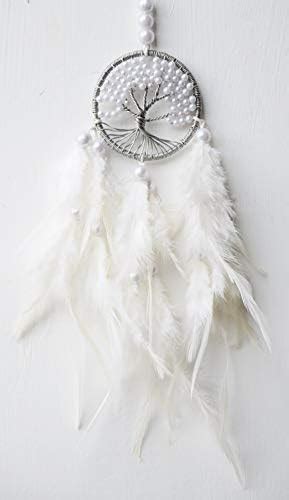 Grab Classy Cotton Dream Catcher (4.7 x 13.8 inch, White) : Amazon.in ...