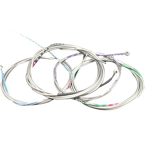 Q QINGGE Cello Strings Full Set (A-D-G-C) Steel Rope core for 4/4 & 3/4 ...