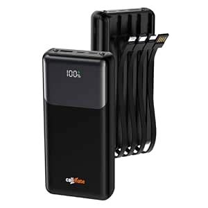 CALLMATE Technus 20000mAh 23W PD Fast Charging Power Bank with Built-in ...