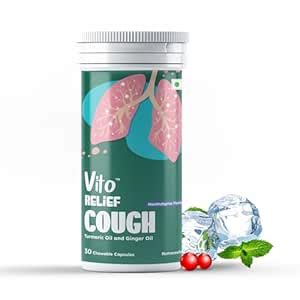 Buy Vito Relief Eucalyptus Oil Chewable Tablets For Mucus Cough - Quick ...