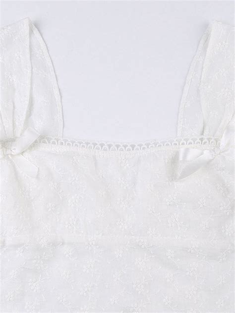 Sheer White Top – FOGSTORES