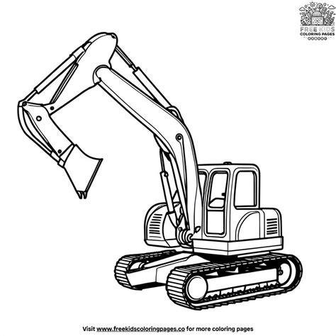 Digger Coloring Pages