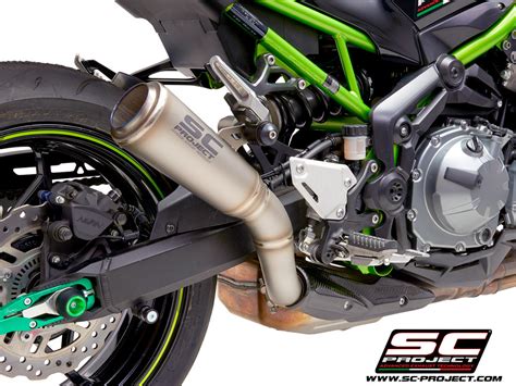 SC Project S1-GP Slip-On Exhaust for Kawasaki Z900 2017-2020 ...
