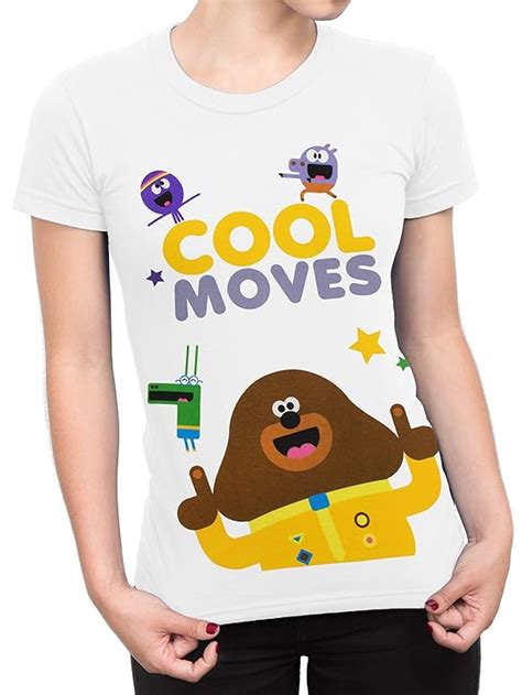 Buy Hey Duggee Womens' Squirrel Club T-Shirt Size X-Large White at ...