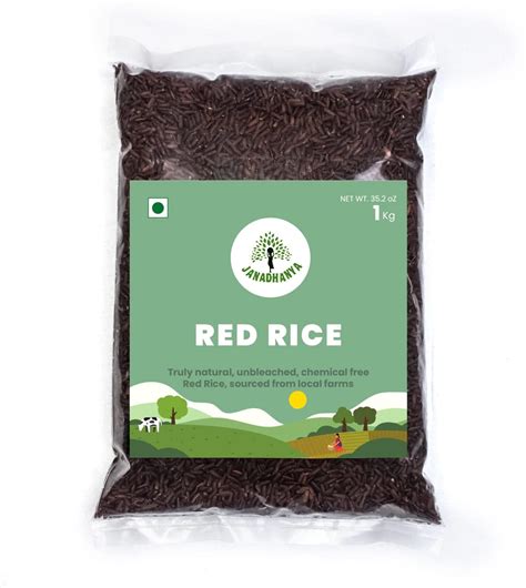Janadhanya Red Rice 1 KG (1 KG) : Amazon.in: Grocery & Gourmet Foods