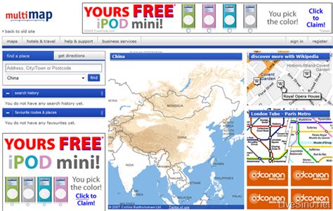 Multimap.com 的图像结果