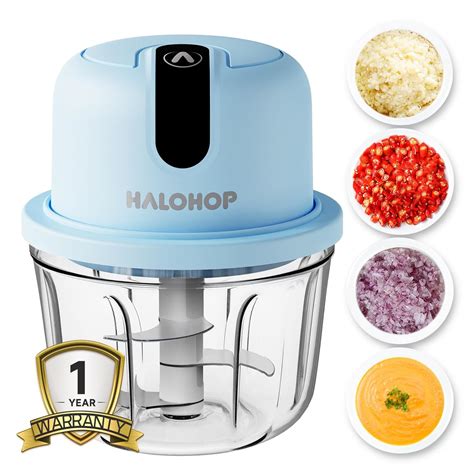 Buy Halohop 350ML Electric Vegetable Chopper for Kitchen | Rechargeable ...