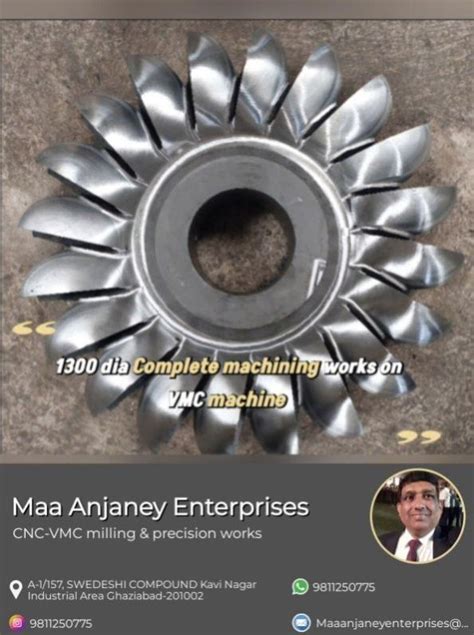 CNC VMC Cavity Machining Job Work in Ghaziabad India