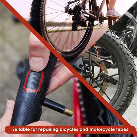 105Pcs Bike Tire Repair Kit with Patches, Glue & Tools for Mountain ...