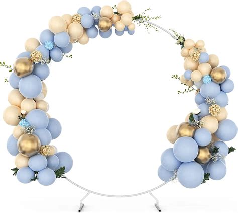 Round Stand Golden Circle Balloon Arch Frame for Parties