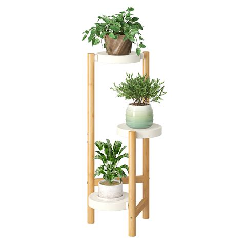 Buy FILWH Stand Indoor Outdoor Rack 3 Tier 3 Potted Flower Holder ...