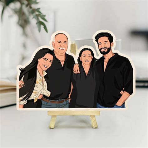 Caricature Cutouts with Stand | COD Not Available – ChitraChaya