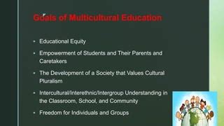 Image result for 7 Principles of Multicultural Education