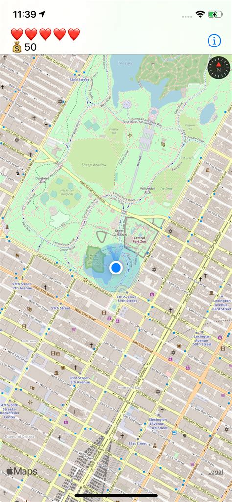 Xcode MapKit 的图像结果