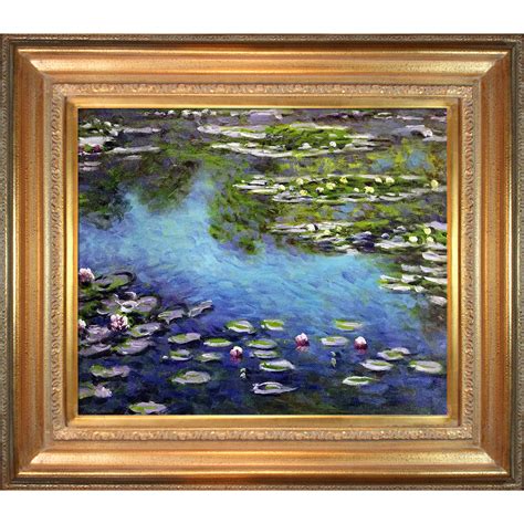 Tori Home Water Lilies by Claude Monet Framed Painting Print & Reviews ...