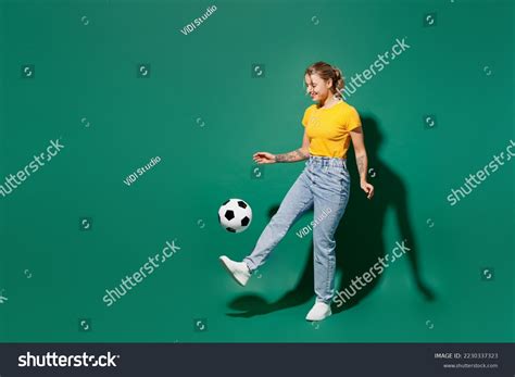 Full Body Side View Fun Active Stock Photo 2230337323 | Shutterstock