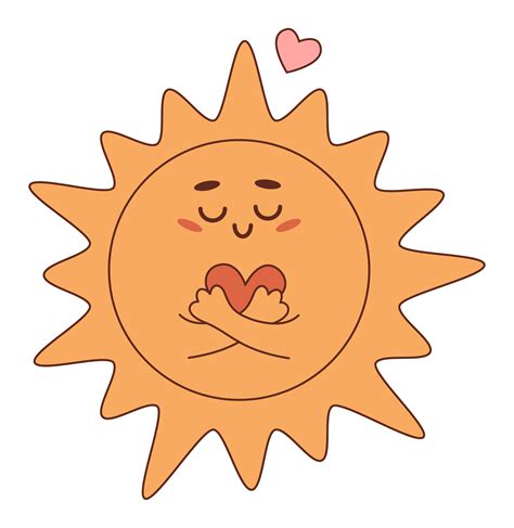 Sun Sticker PNG 的图像结果