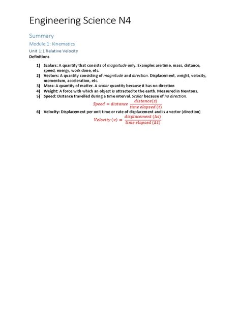 N2 Engineering Science Notes 的图像结果