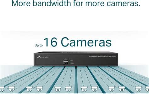 TP-Link VIGI NVR1016H 24/7 Continuous Recording Network Video Recorder ...
