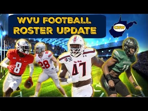 WVU Football Roster Update | West Virginia Football 2024 | West ...