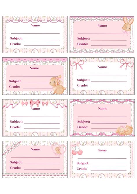 Cute Name Tag Ideas