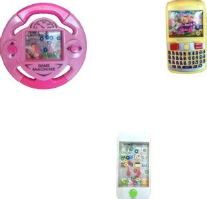 AutoVHPR Pack of 3 Phone Shape Water Games StyleCOD55.Put Rings on ...