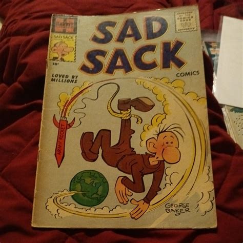 Sad Sack Comics 67 (1957,Harvey) silver age cartoon strip George Baker ...