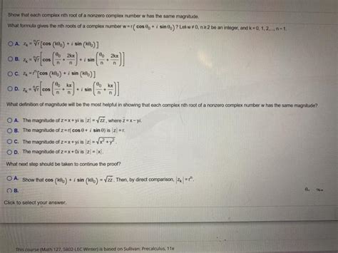Image result for Nth Root Complex Number