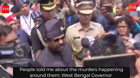 bose: People told me about the goons not allowing them to go to the ...