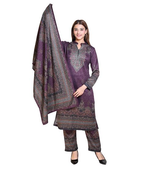 Buy IRA CHOICE Women's Self designs Kurta Sets Karachi Wool Kurta ...