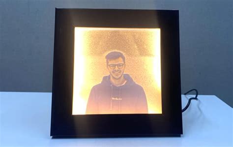 Custom Wooden LithoFrame | Buy Personalised Wooden LithoFrame Online