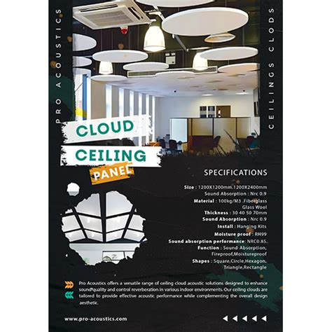 Acoustic Ceiling Clouds at Best Prices - Customizable Sound Solutions