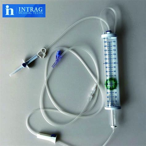 Disposable Pediatric Infusion Set with Burette 150ml - China IV Set ...
