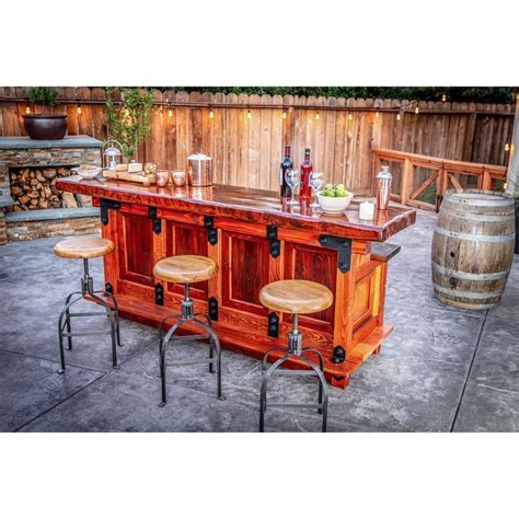 DIY: How to Build a Rustic Bar | Rustic bar, Diy rustic bar, Kitchen remodel